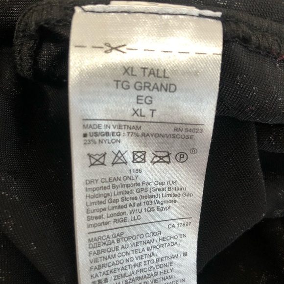 Gap Ruffle Velour Velvet Black Floral Shift Dress - Picture 7 of 10